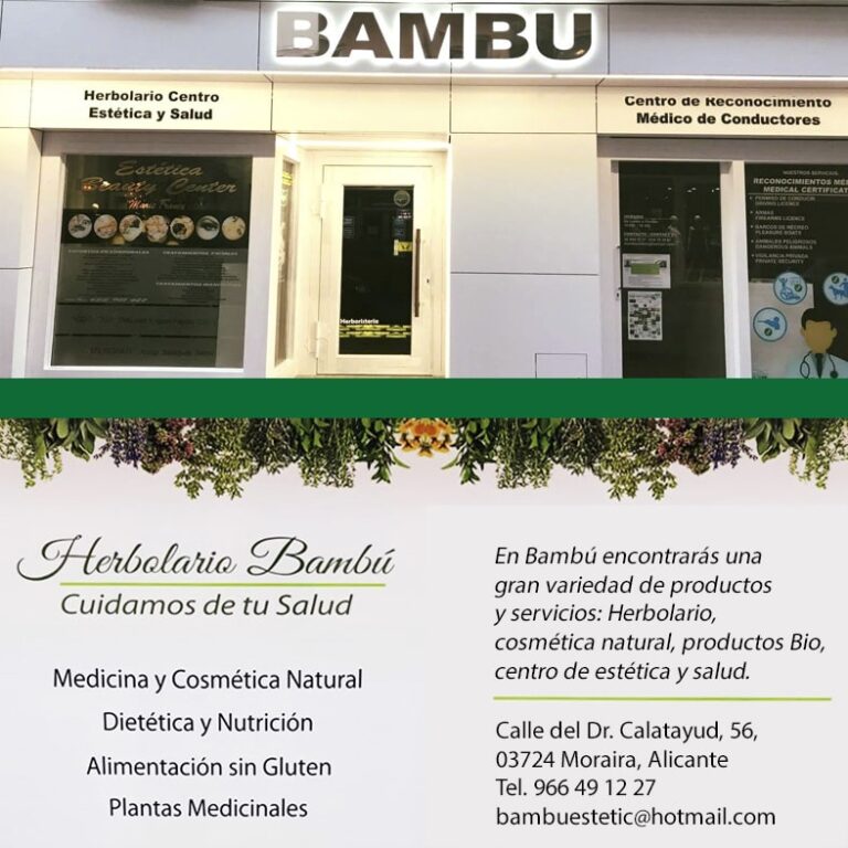 Herbolario Bambú